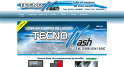 Desktop Screenshot of carwash-tecnowash.com.mx